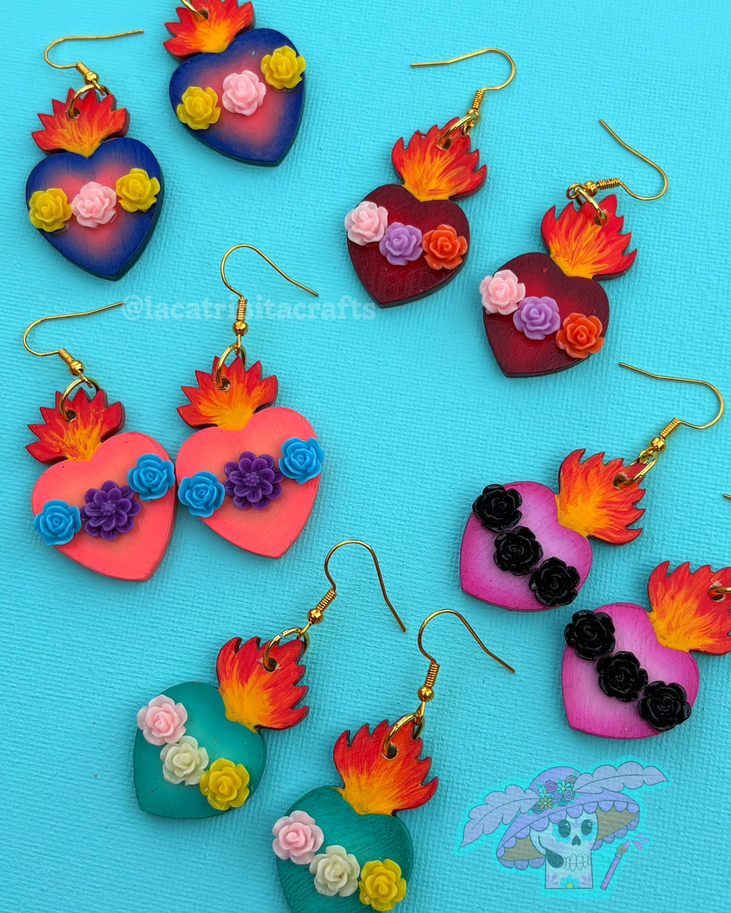 Sacred Heart Earrings
