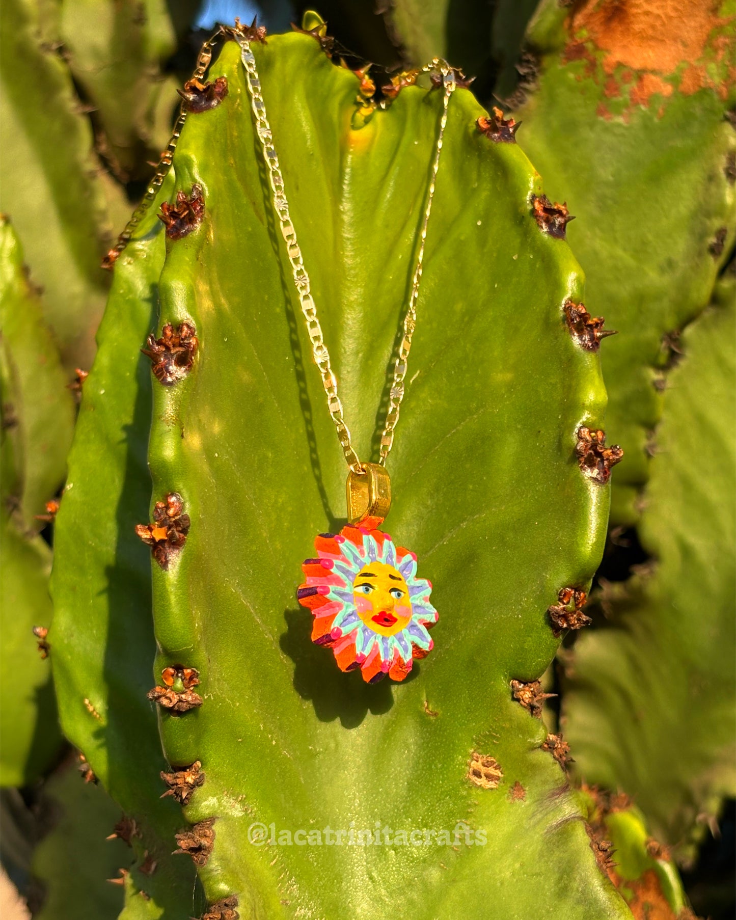 NEW Painted Gold-plated Necklaces