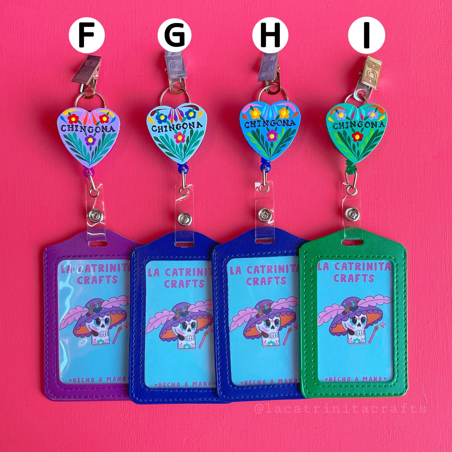 “Chingona” Phrase Badge Reel