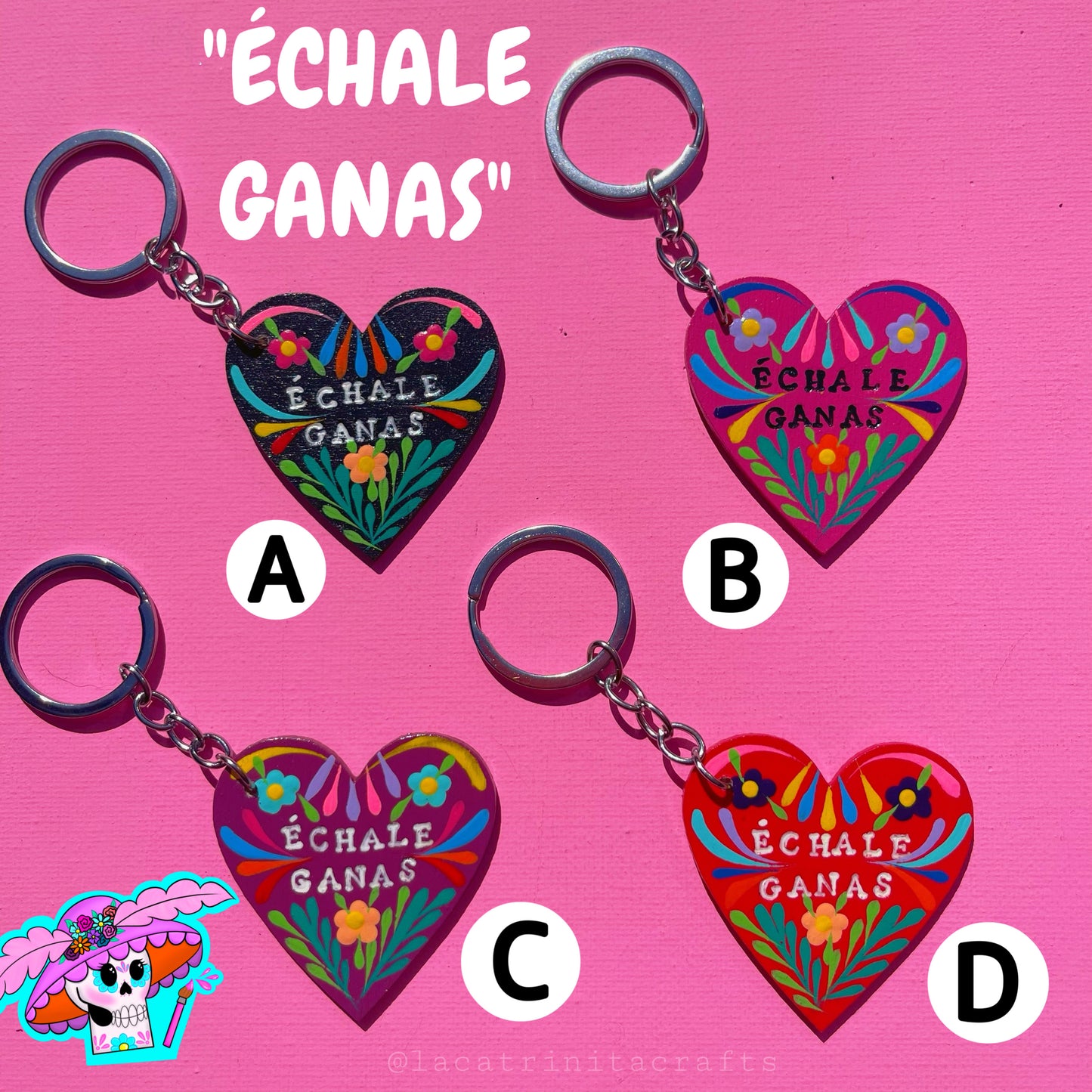 Mexican Phrase Keychains