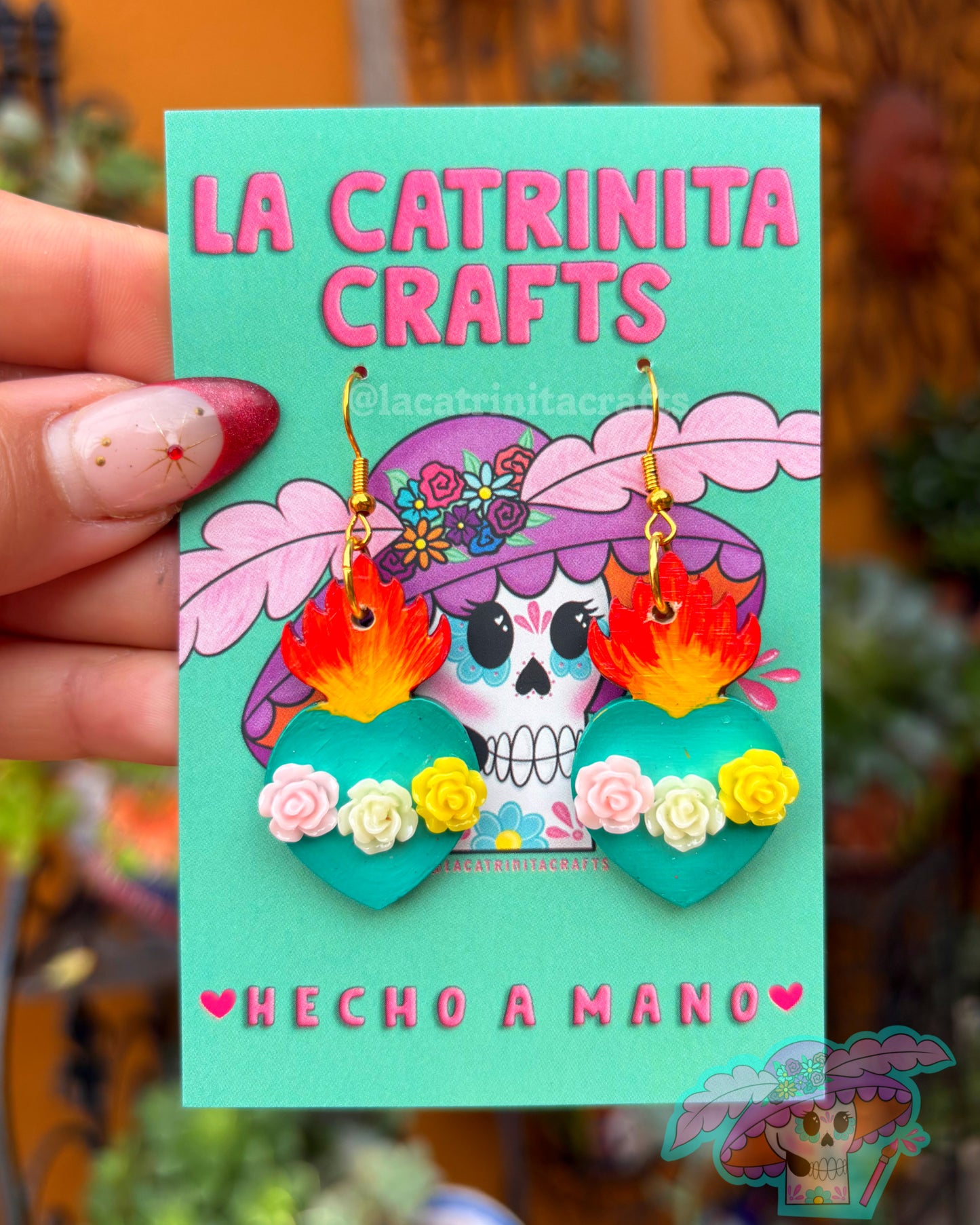 Sacred Heart Earrings