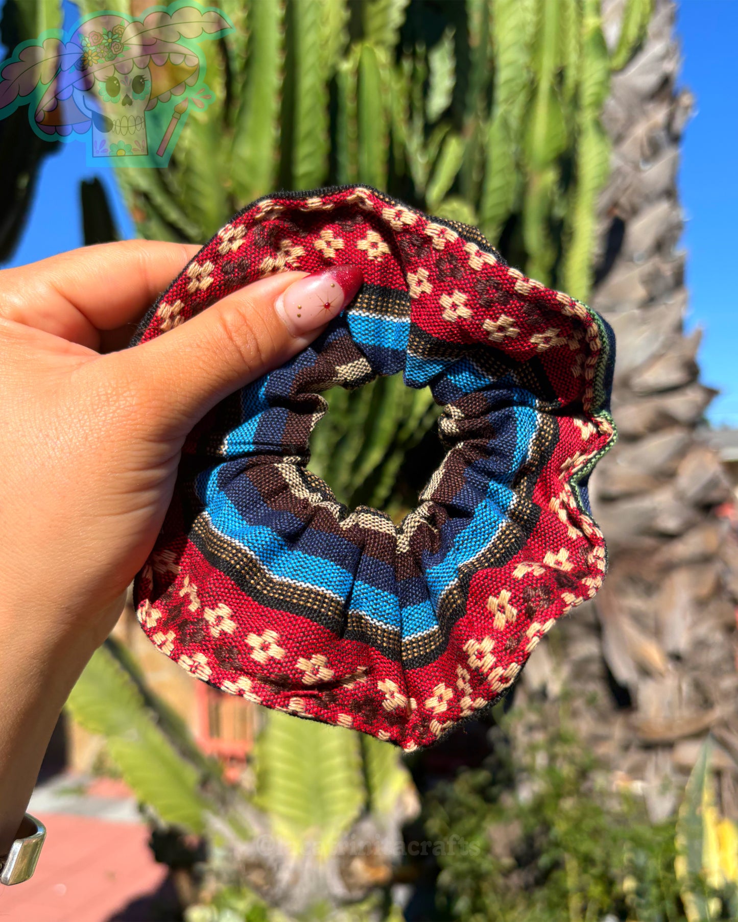 Hair Scrunchies Sarape Inspired