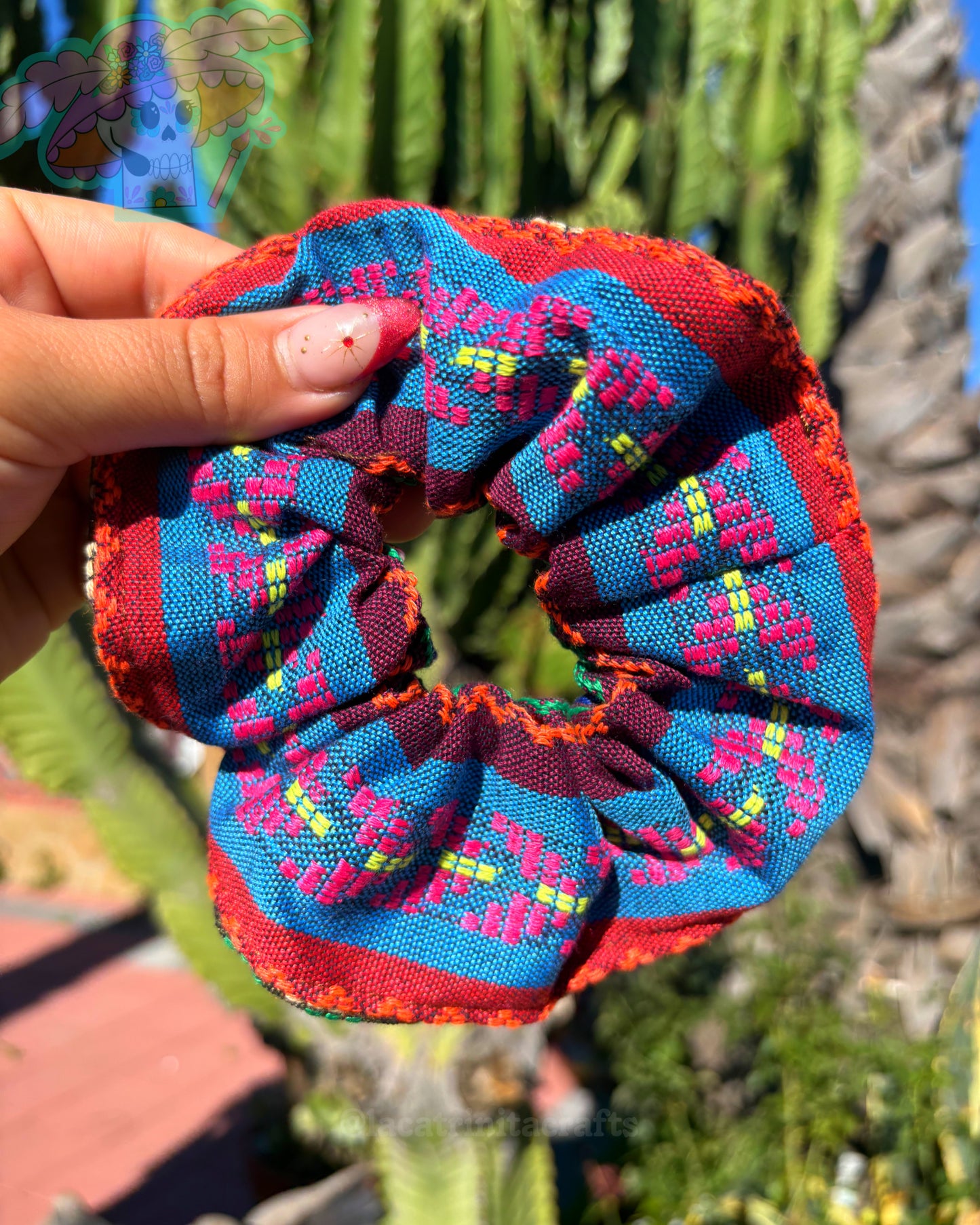 Hair Scrunchies Sarape Inspired