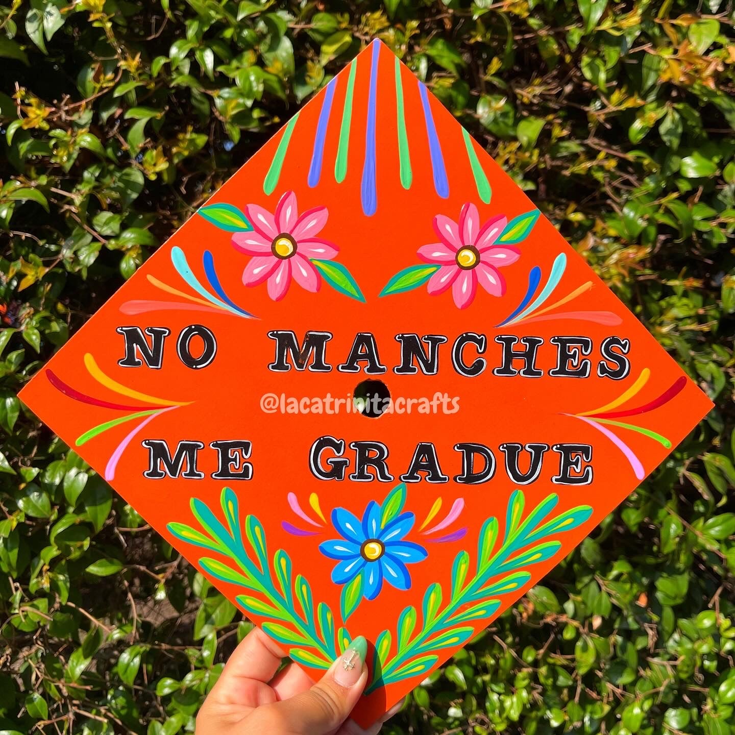 Mexican Inspired Graduation Cap Toppers