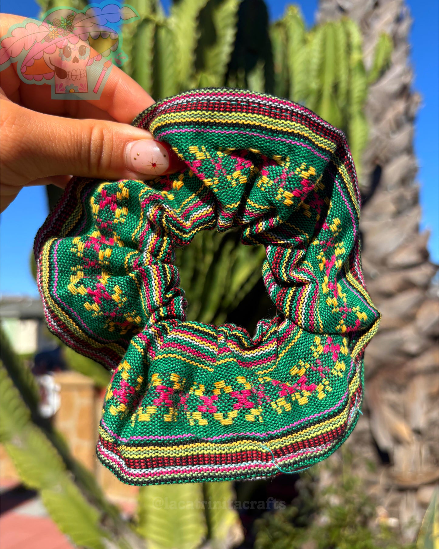 Hair Scrunchies Sarape Inspired