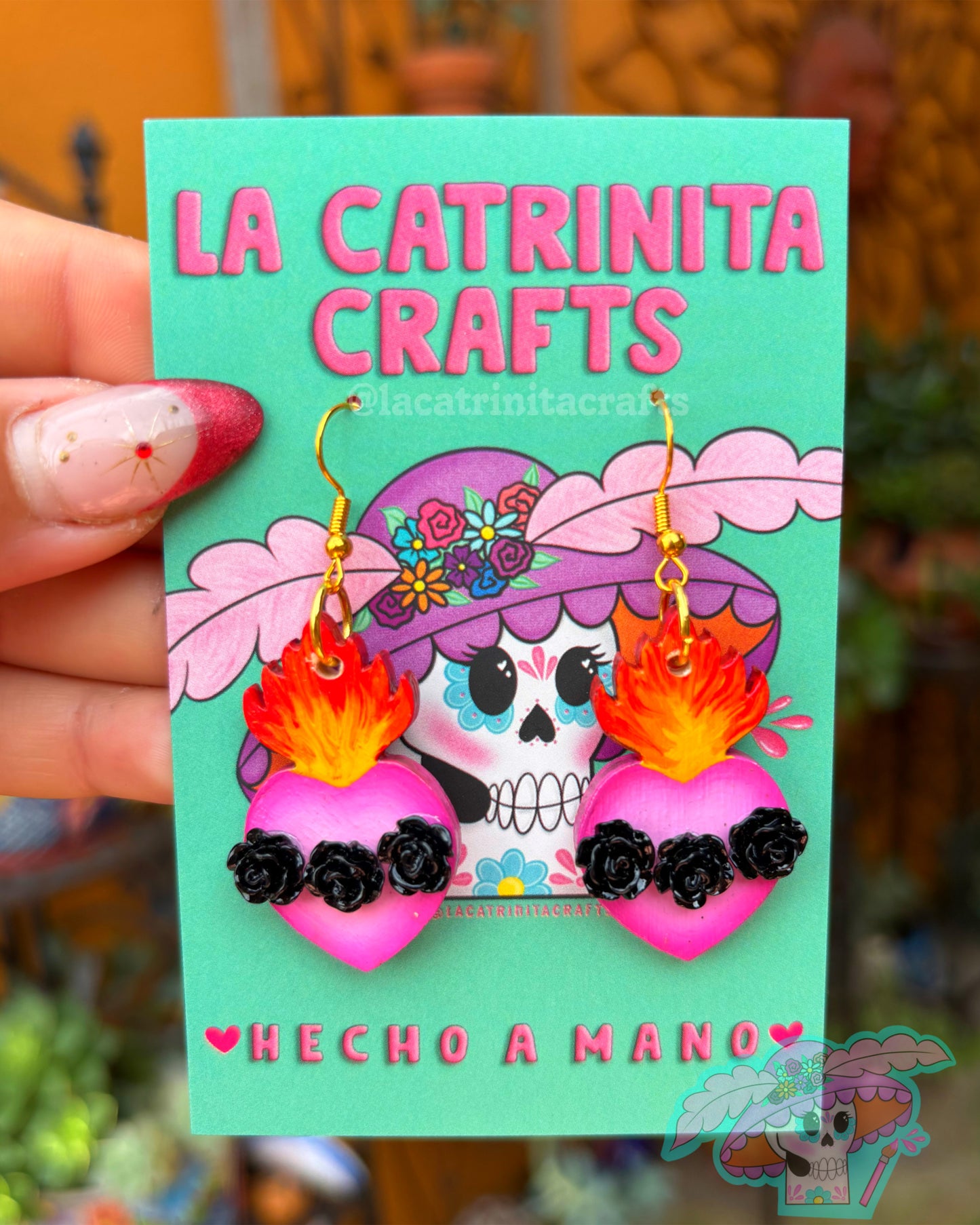Sacred Heart Earrings