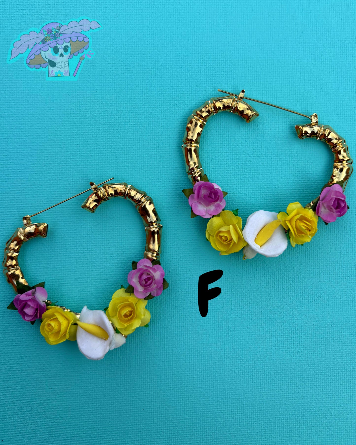 Cholita Bonita Heart Hoops (Alcatraz)