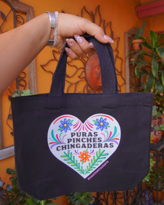 Mini Canvas Totes
