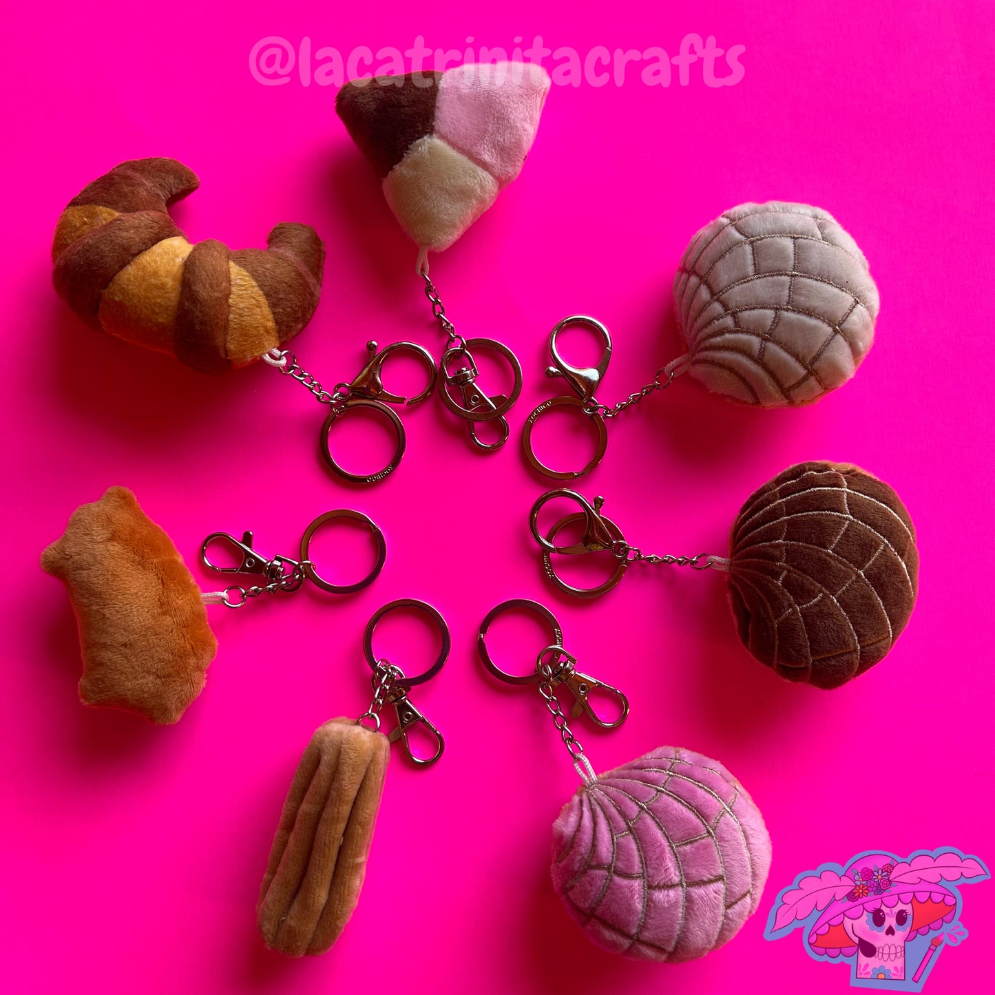 Pan Dulce Keychains