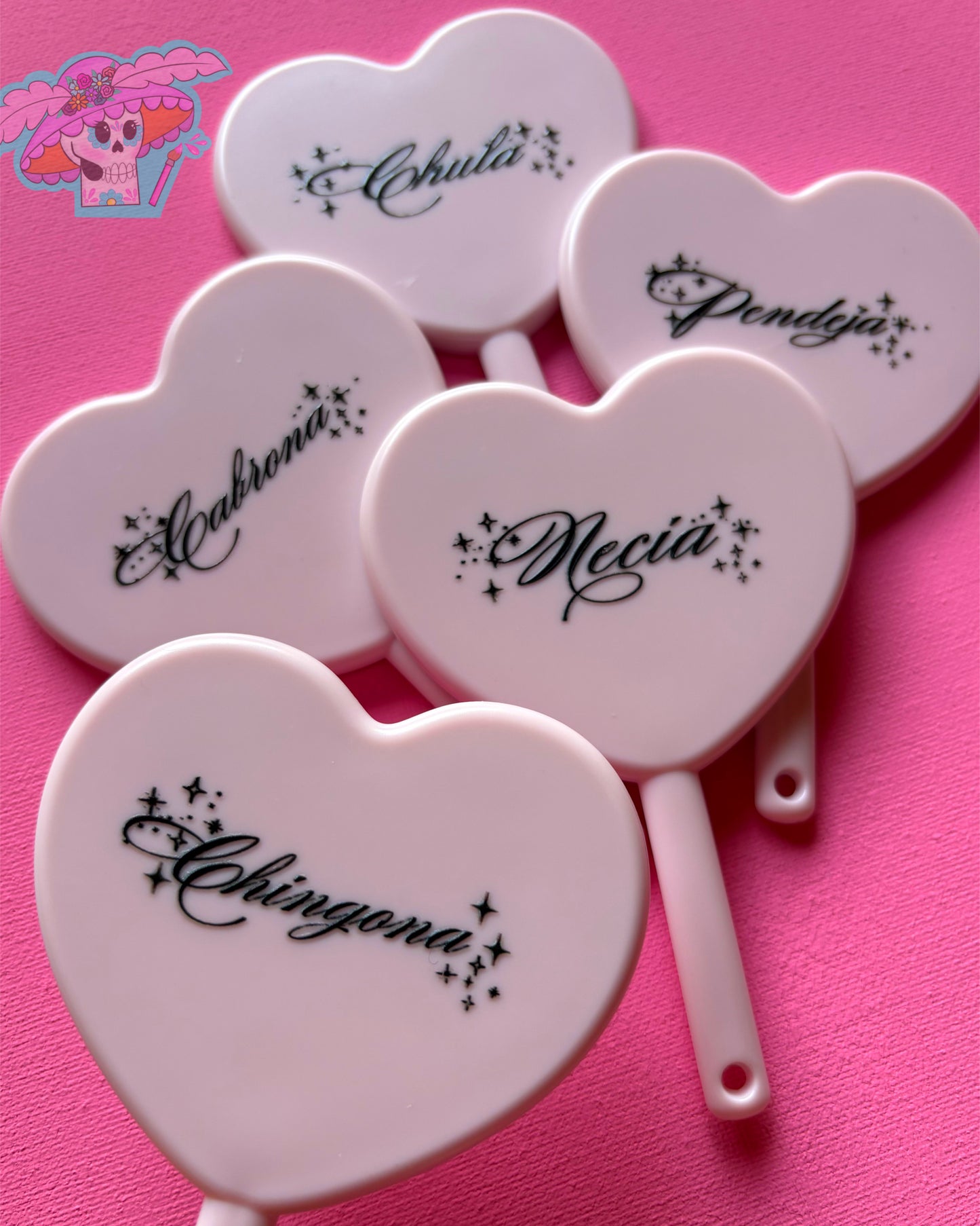 Dicho Sparkle Hand Mirrors