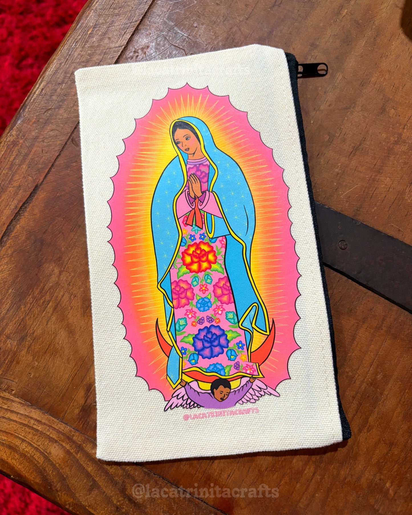 Canvas Zippered Pouch