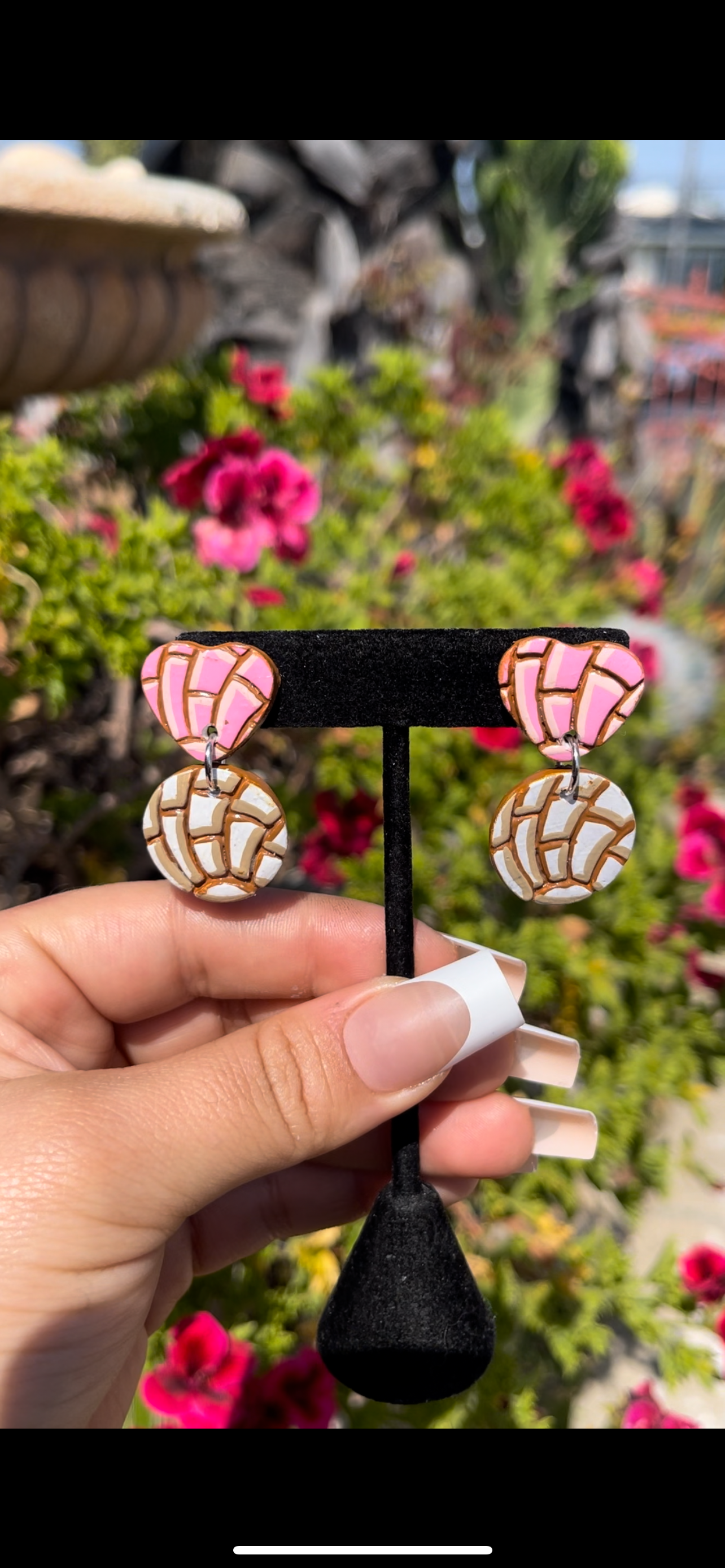 Concha Polymer Clay Earrings