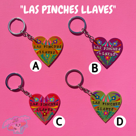 Mexican Phrase Keychains