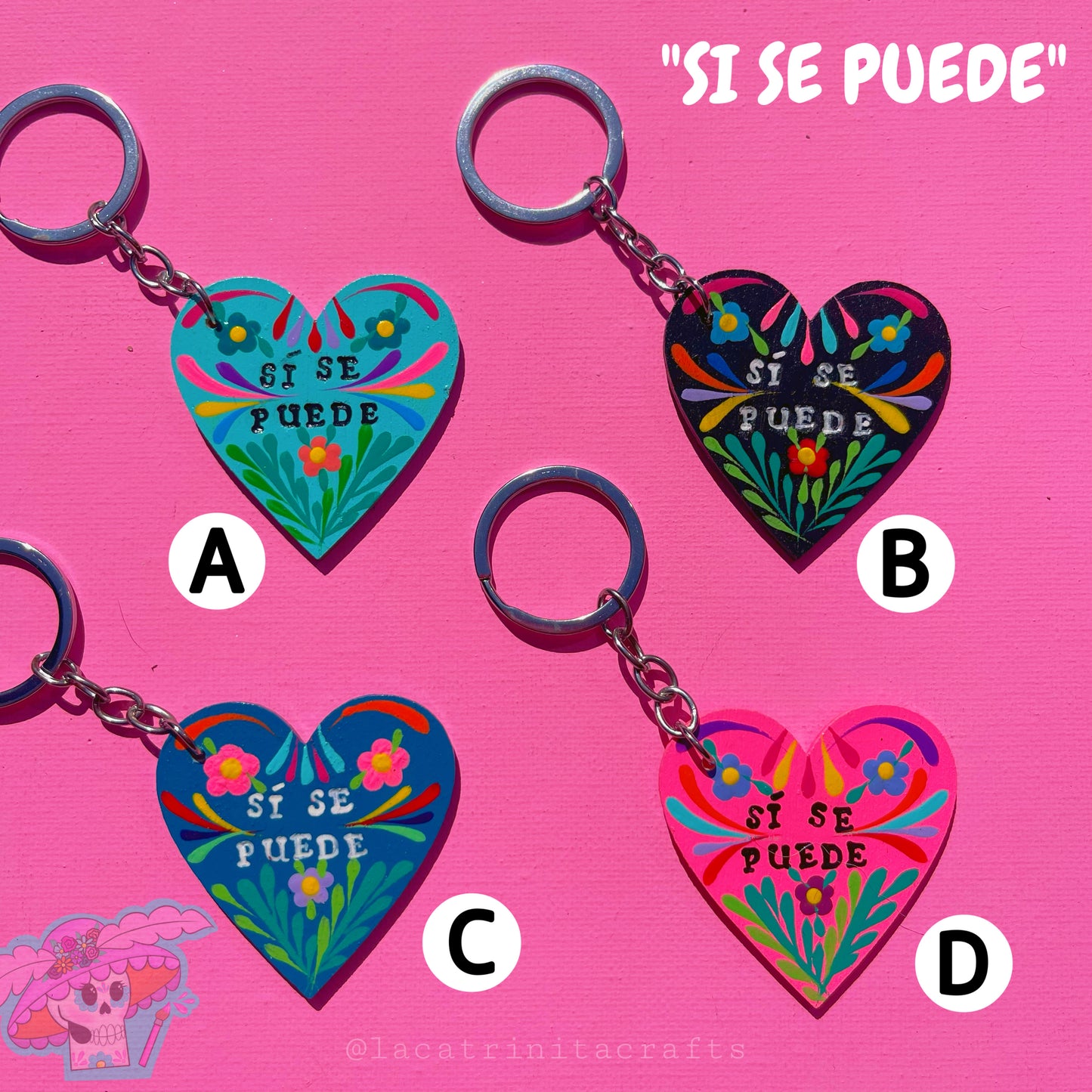 Mexican Phrase Keychains