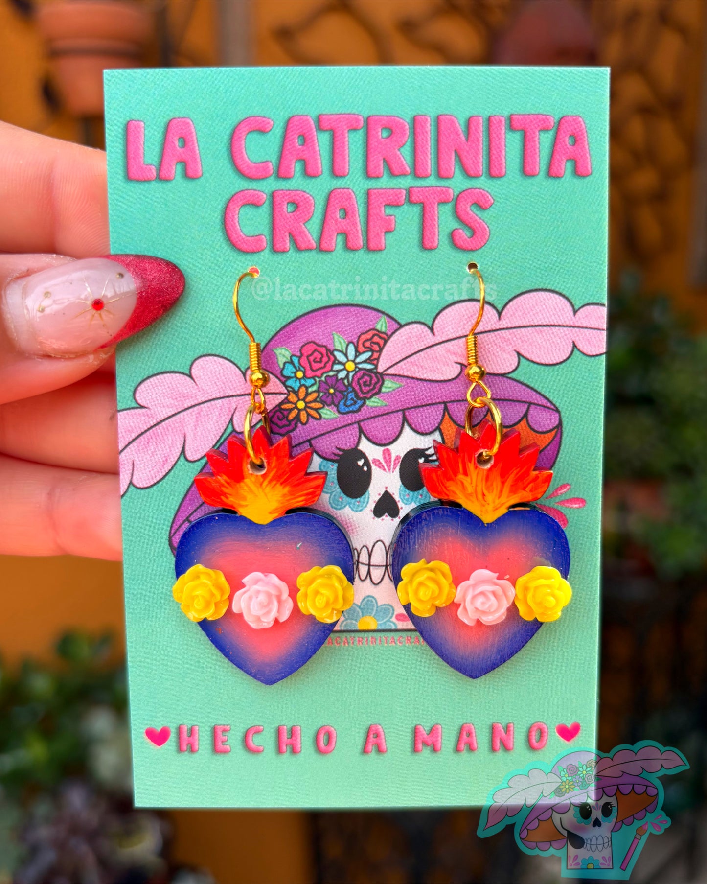 Sacred Heart Earrings