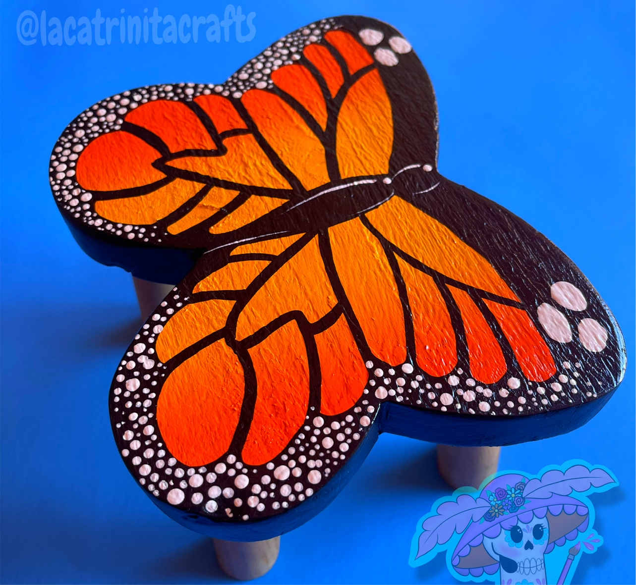 Monarch Butterfly Stools