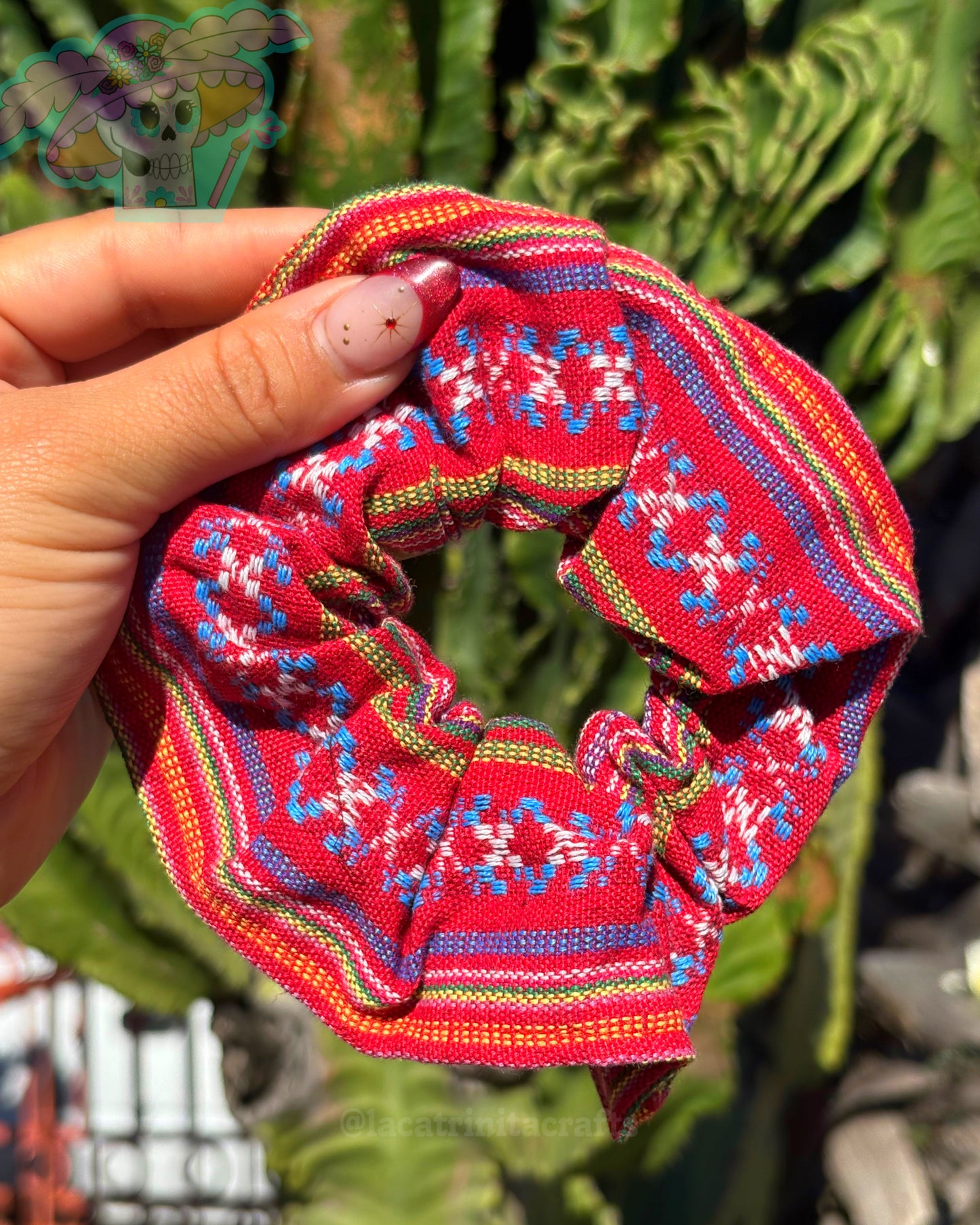 Hair Scrunchies Sarape Inspired