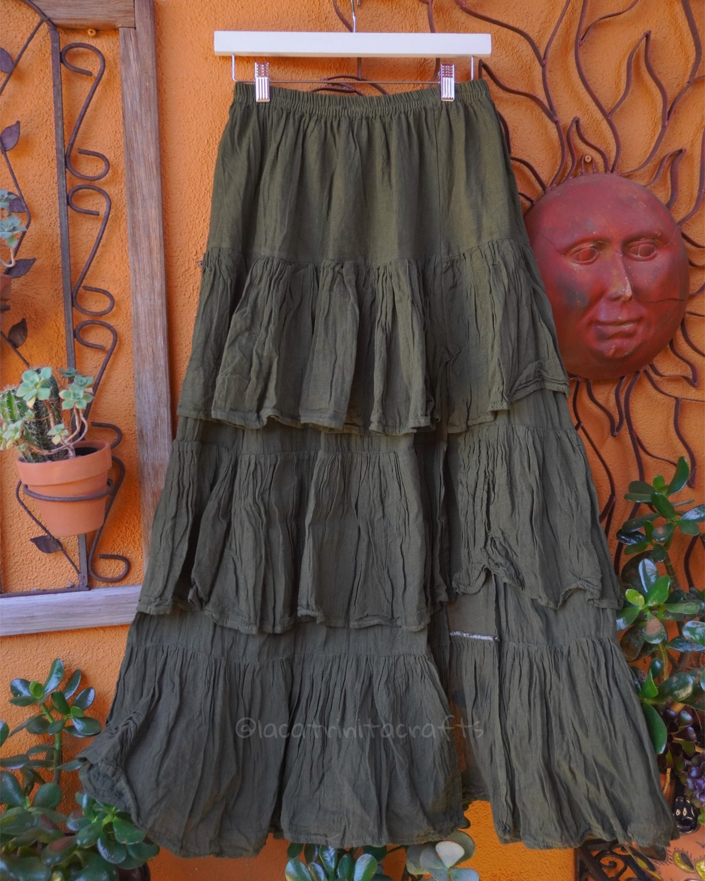 3 Layered Linen Skirts