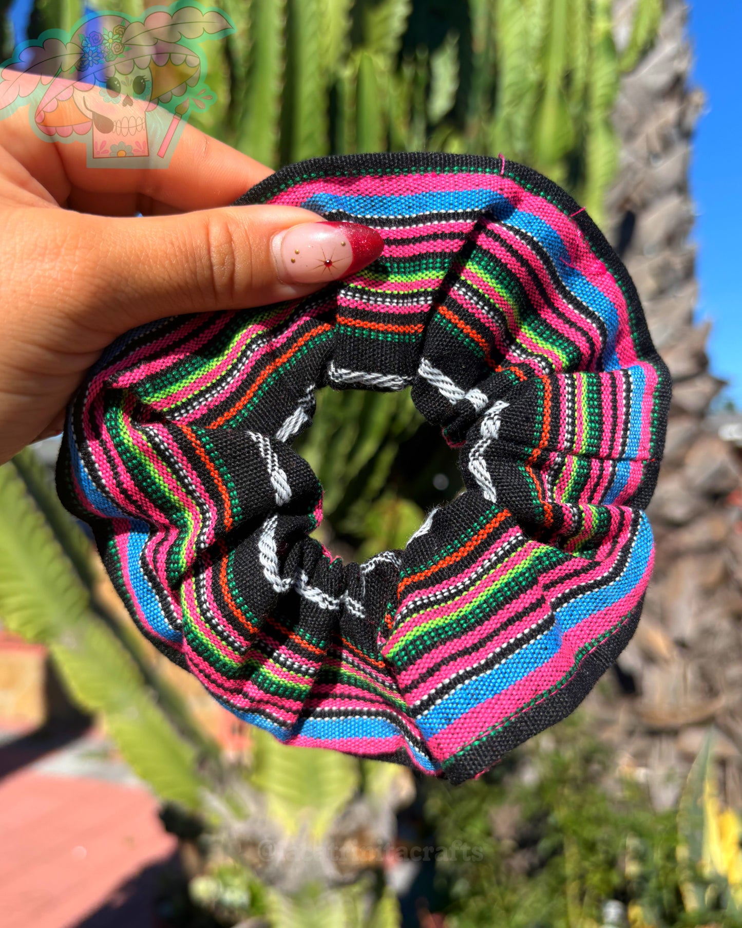 Hair Scrunchies Sarape Inspired