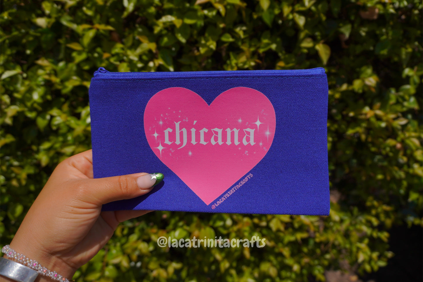 Colores Canvas Zippered Pouch