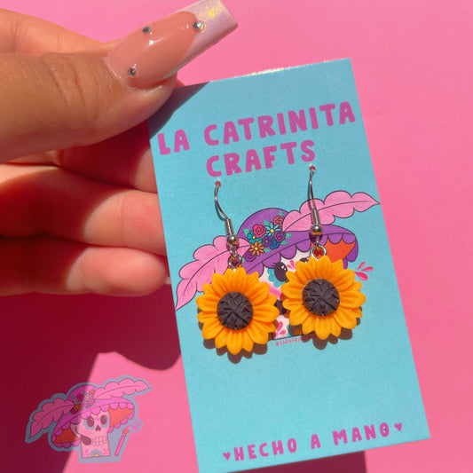 Sunflower Earrings