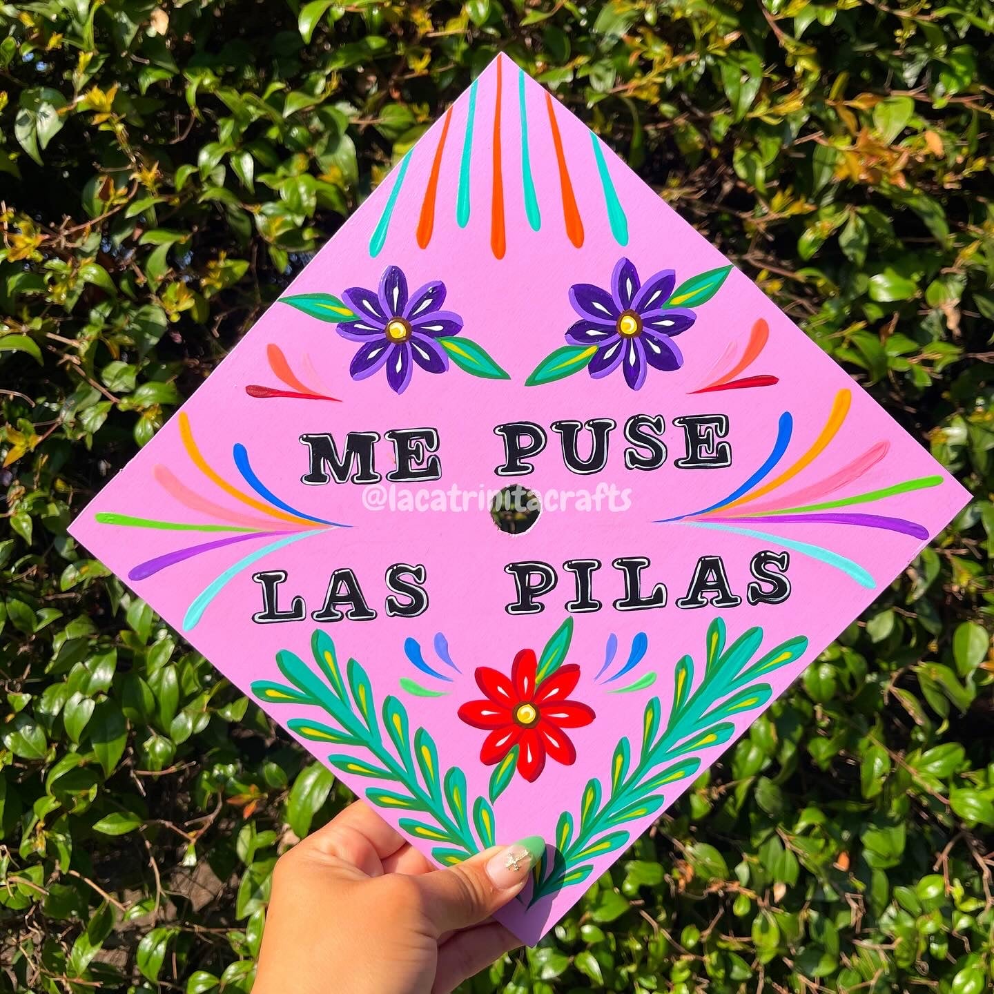 Mexican Inspired Graduation Cap Toppers