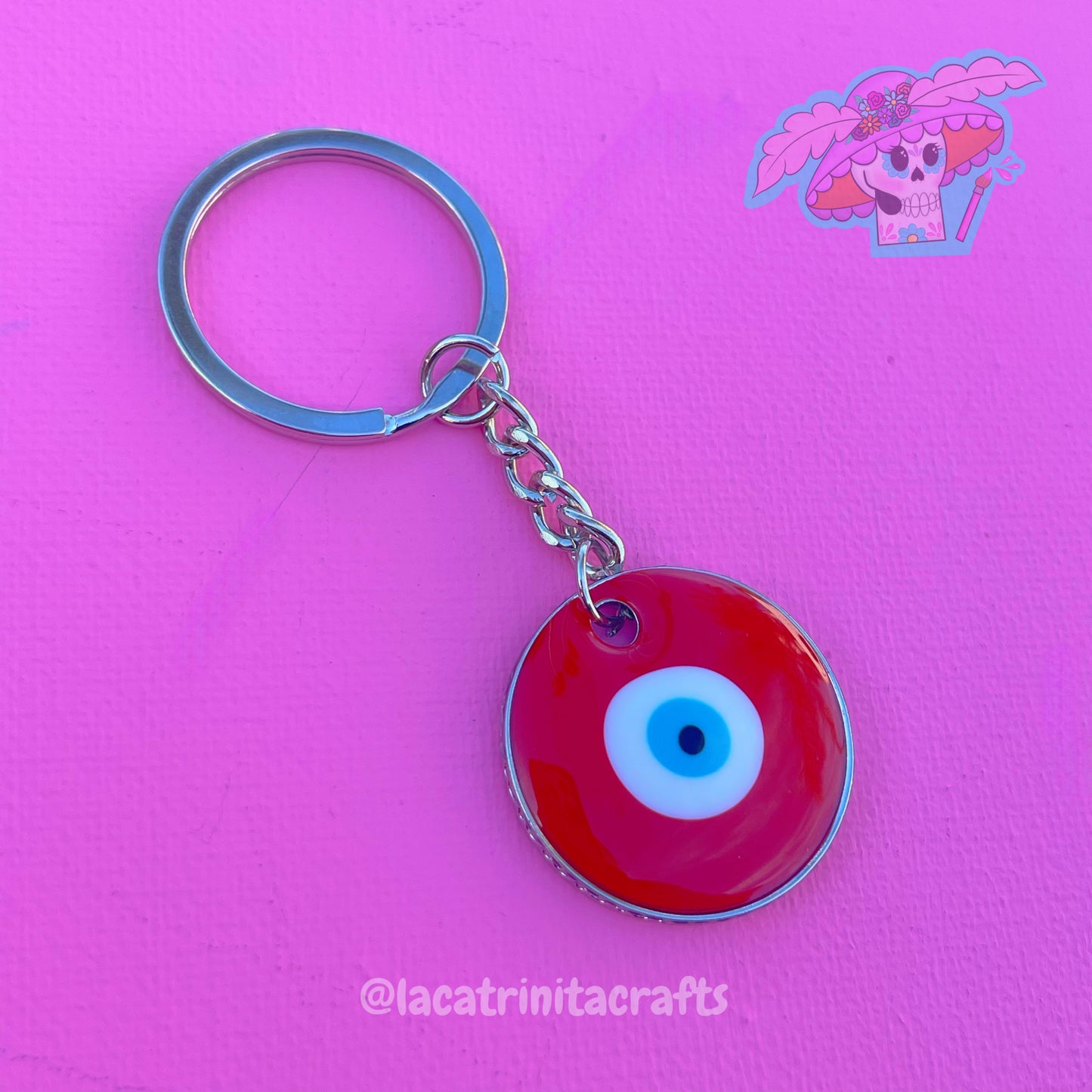 Large Evil Eye KEYCHAINS