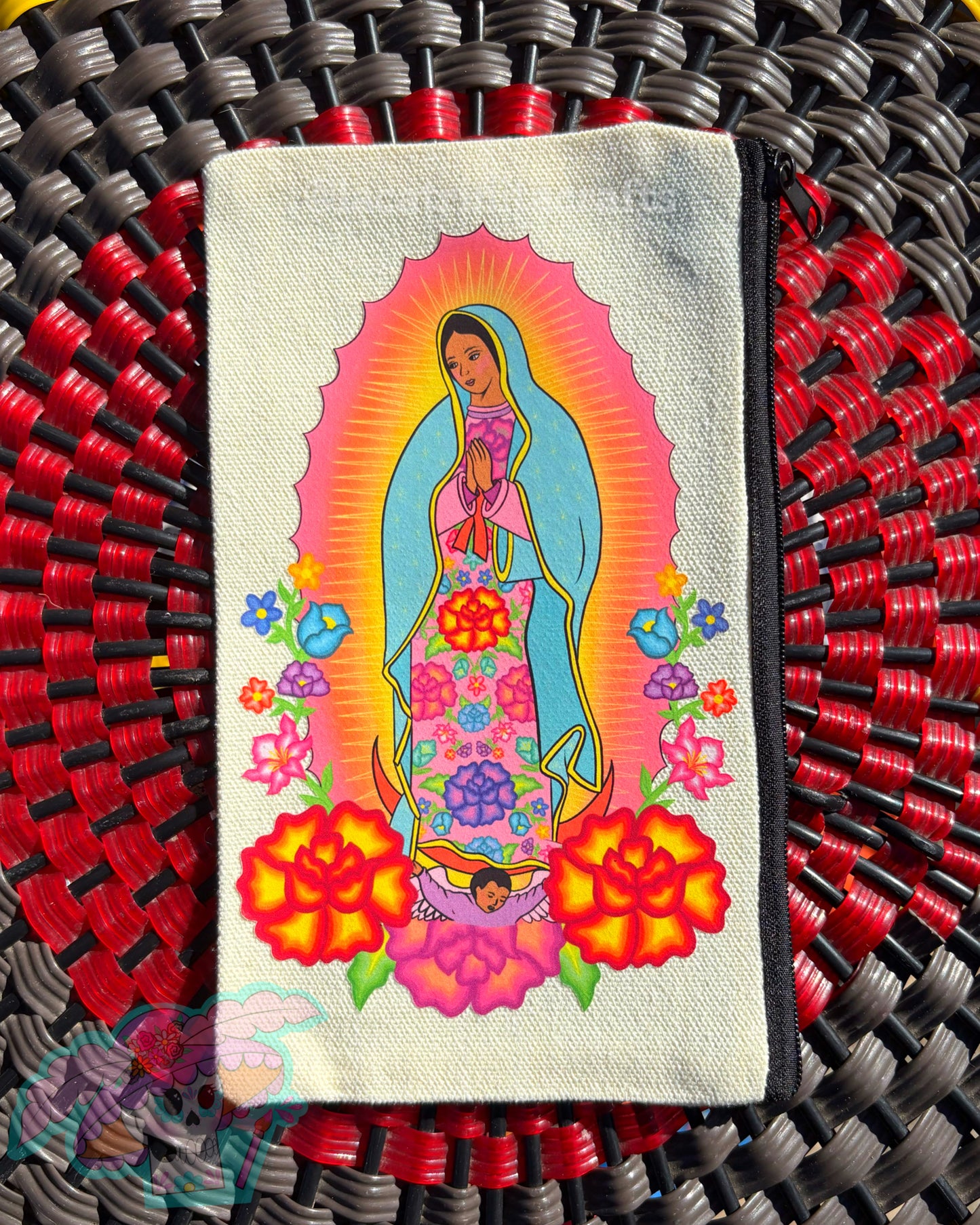 Canvas Zippered Pouch