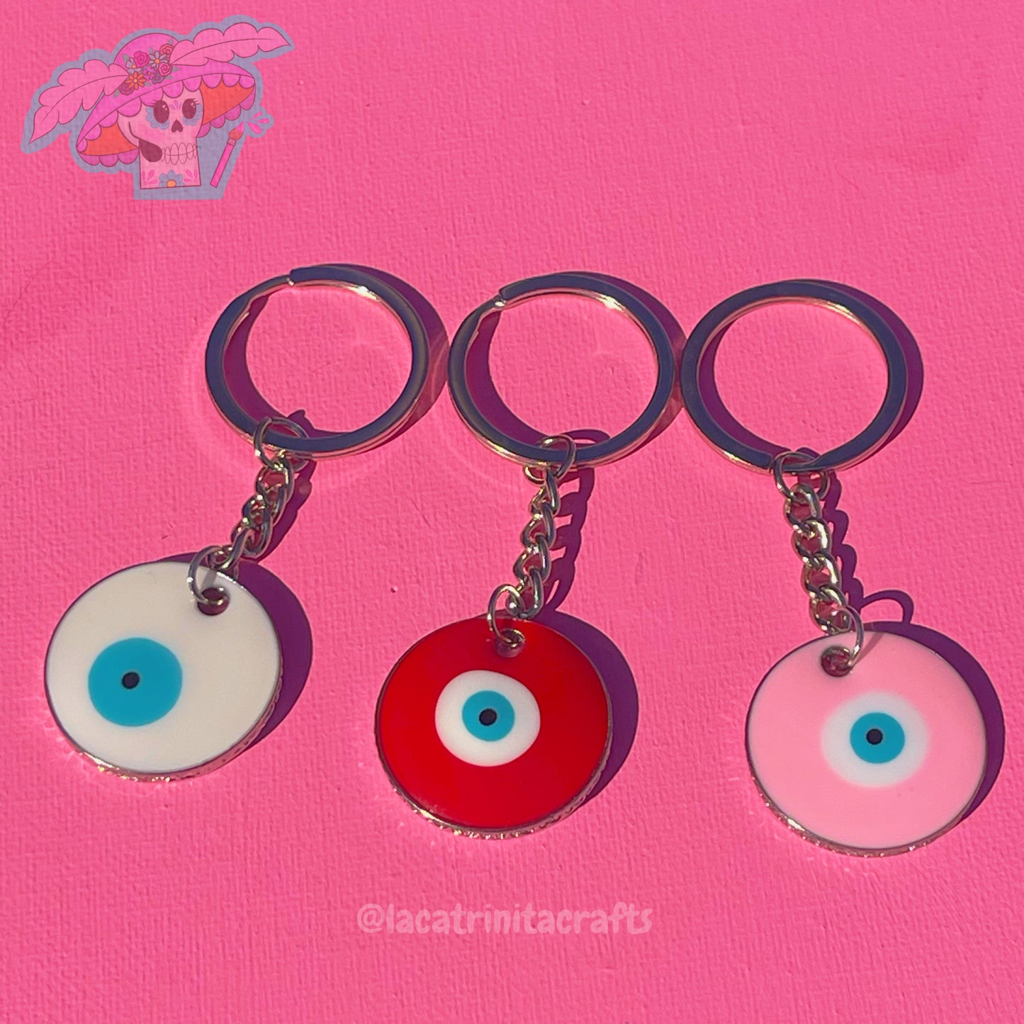 Large Evil Eye KEYCHAINS