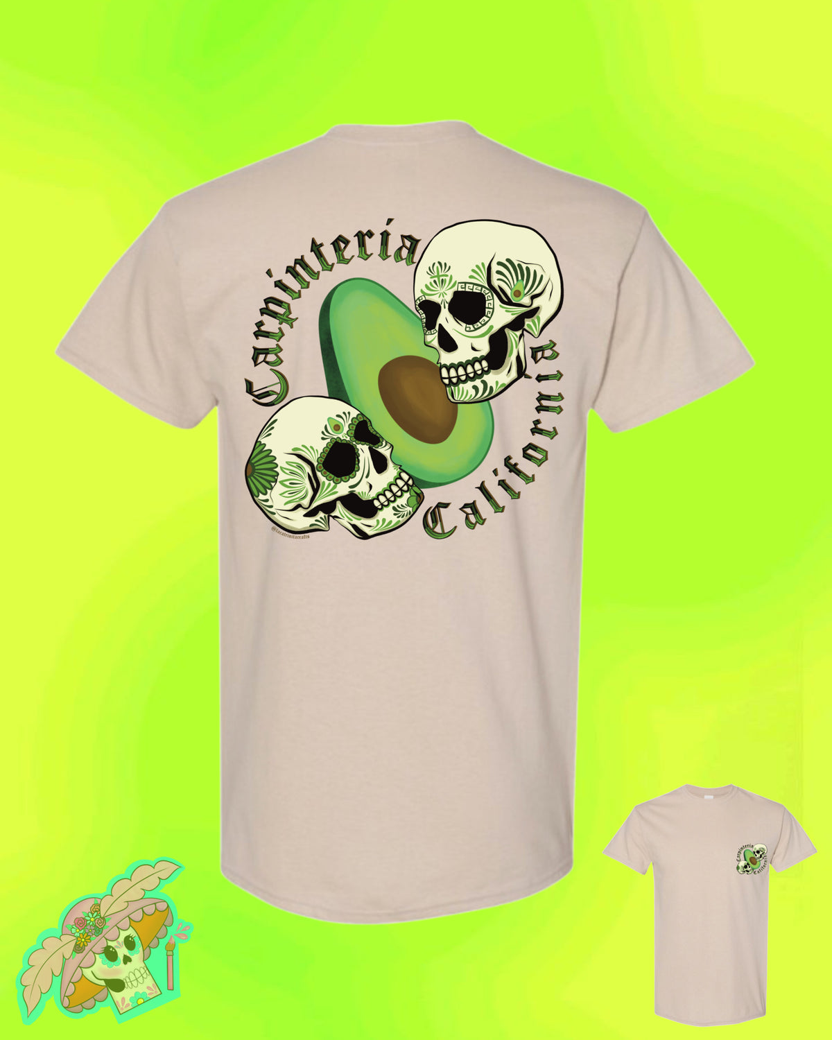 Carpintería Calavera 2026 shirts