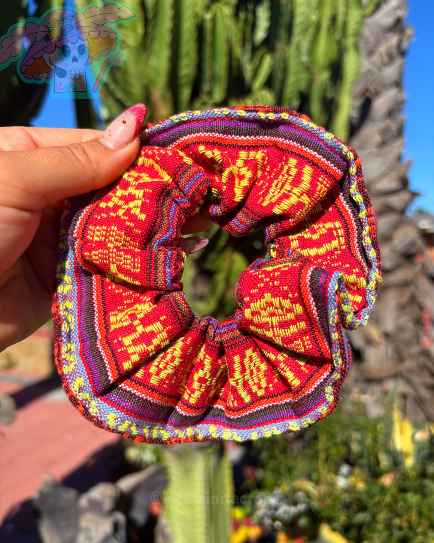 Hair Scrunchies Sarape Inspired