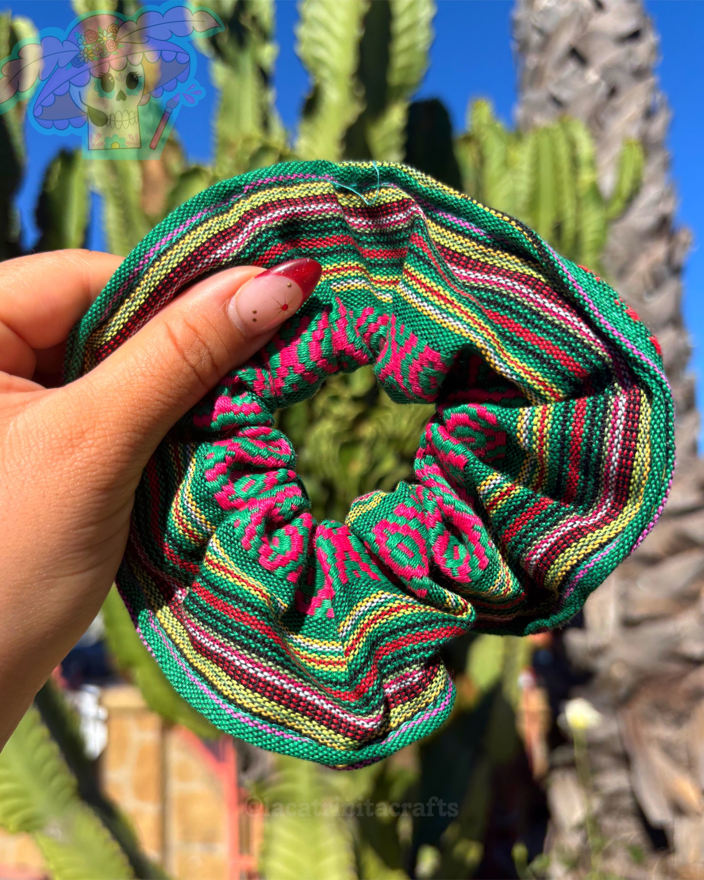 Hair Scrunchies Sarape Inspired