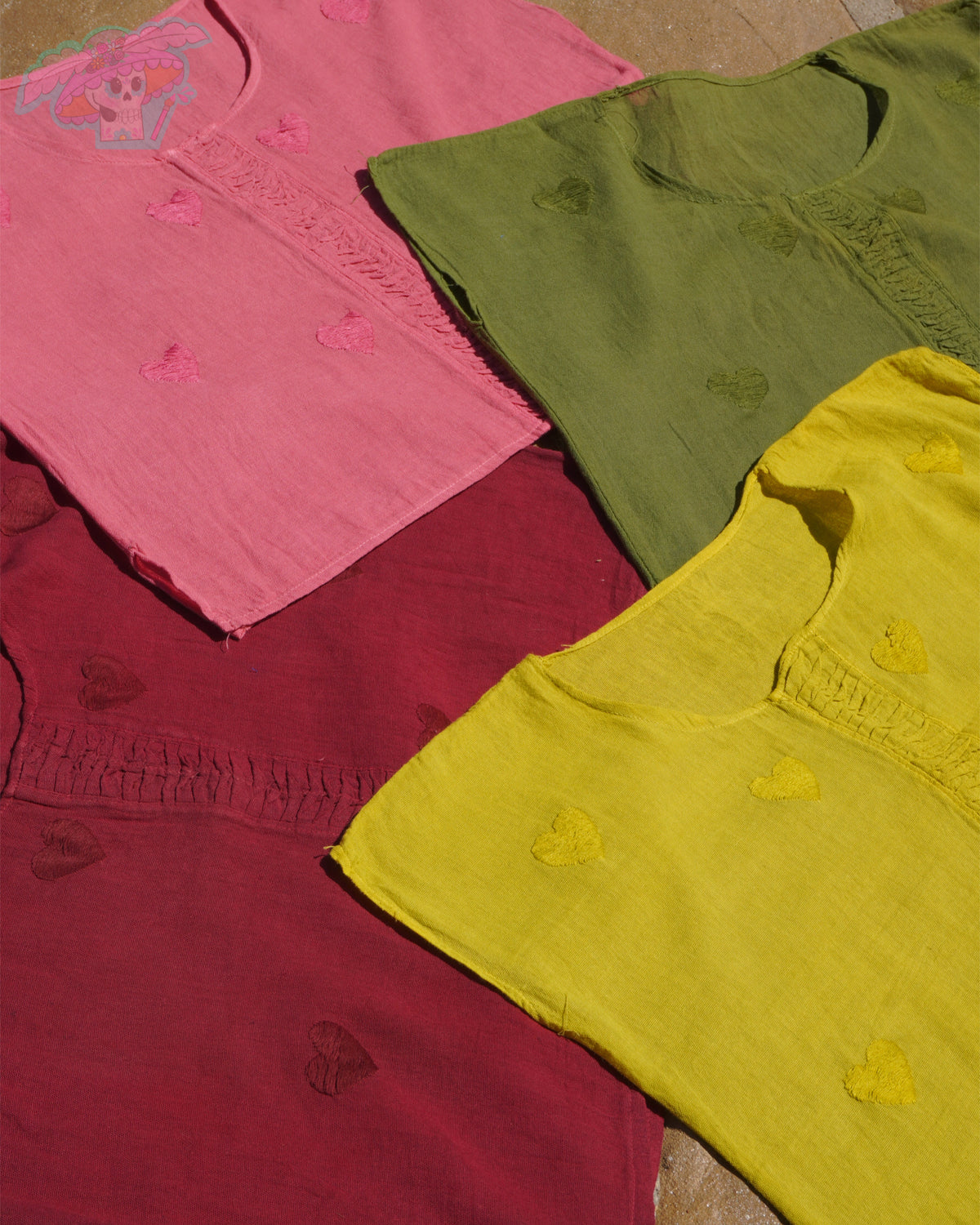Corazoncito Linen Blouses