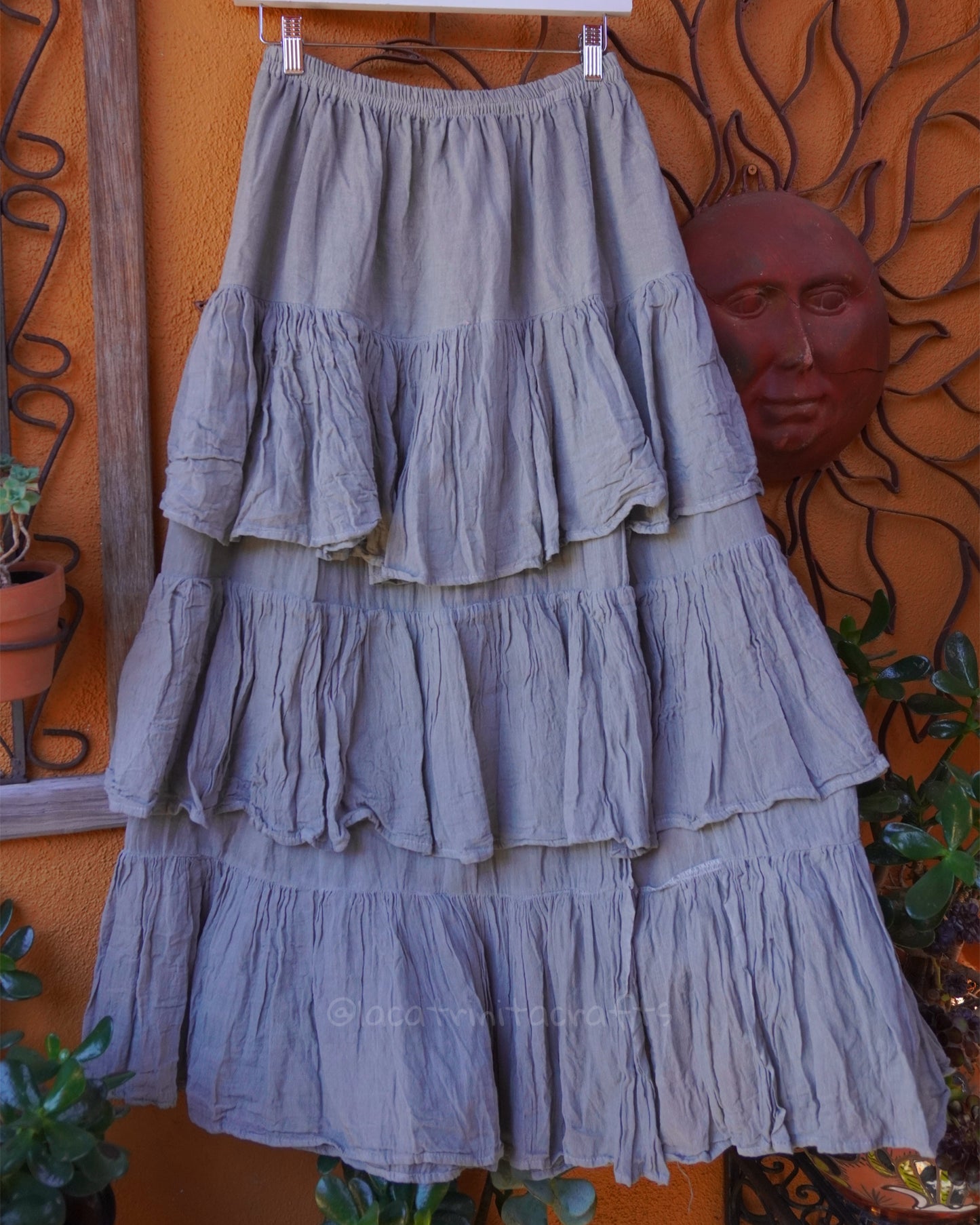 3 Layered Linen Skirts