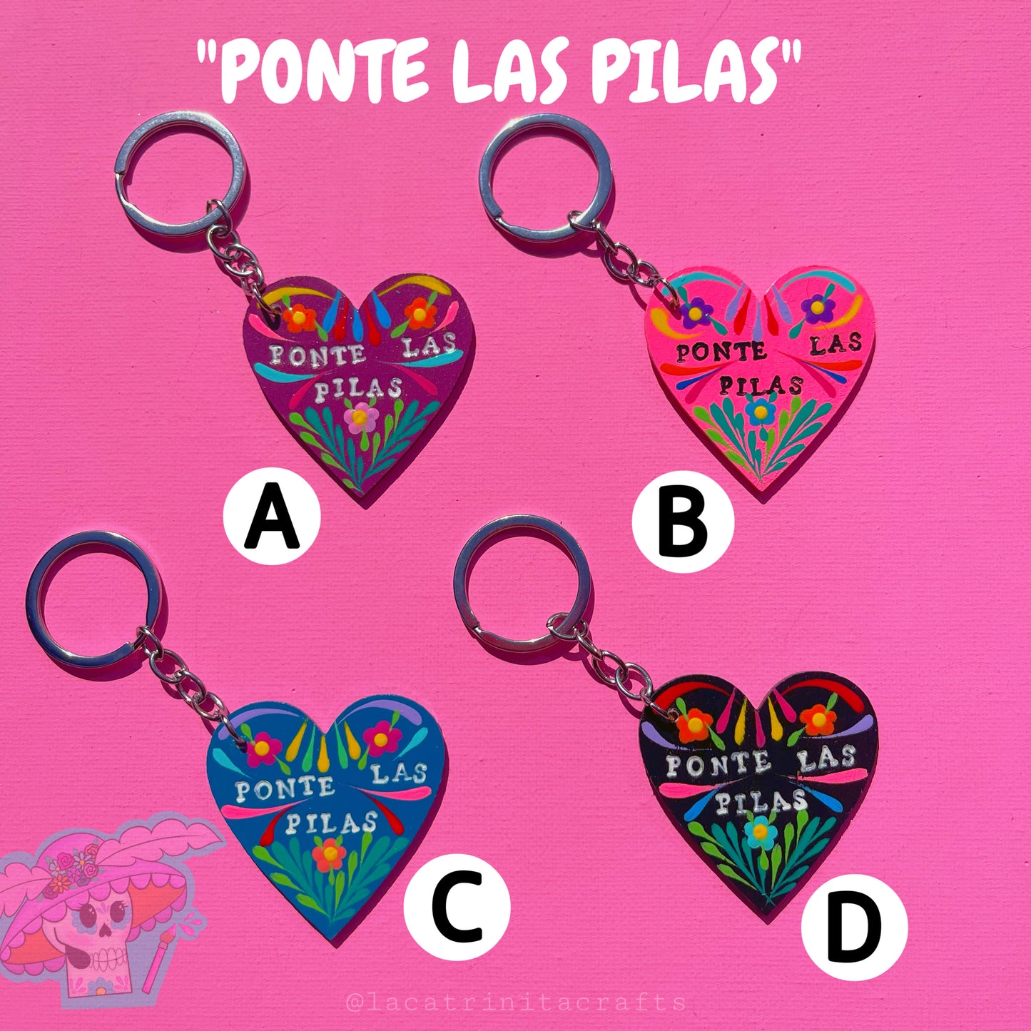 Mexican Phrase Keychains