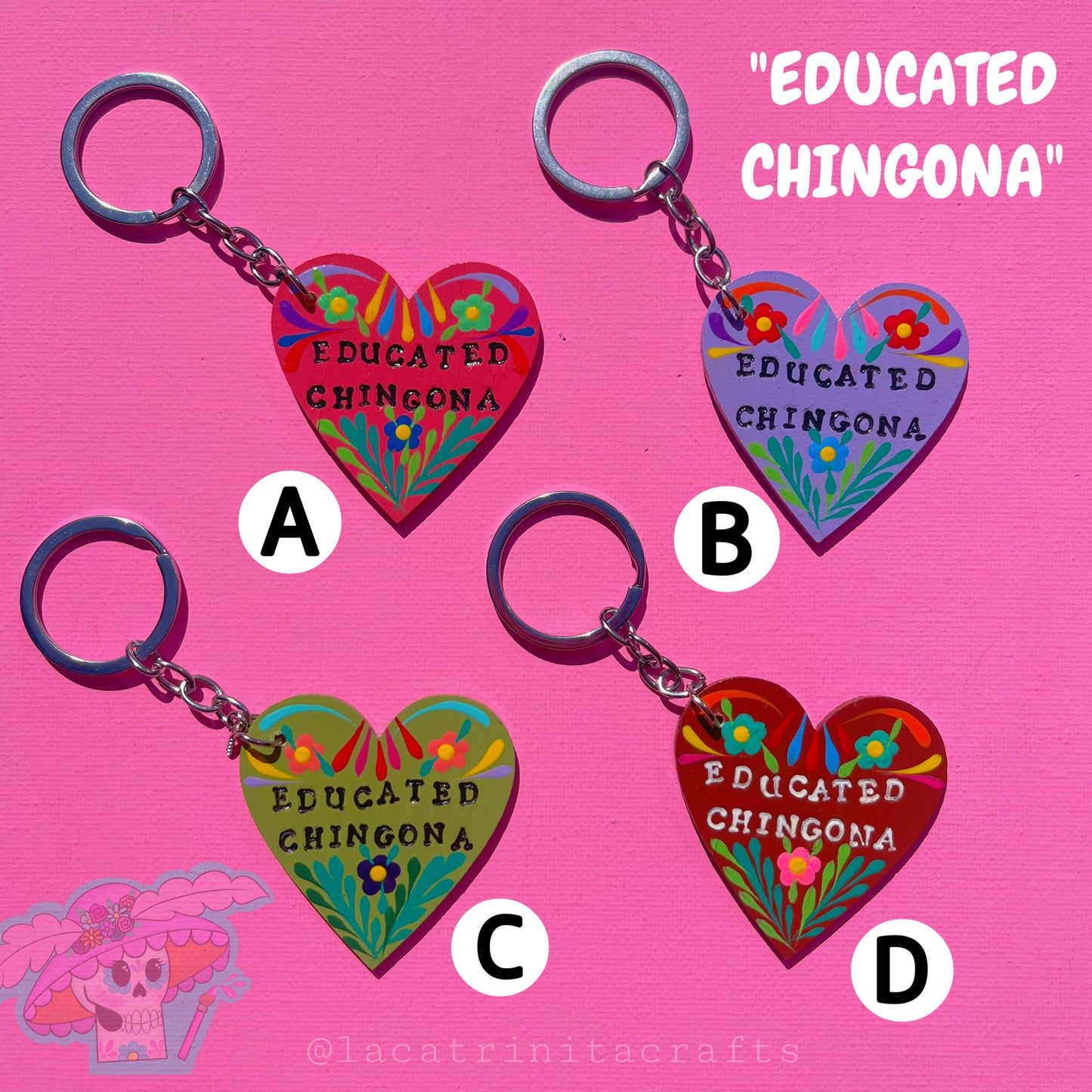 Mexican Phrase Keychains