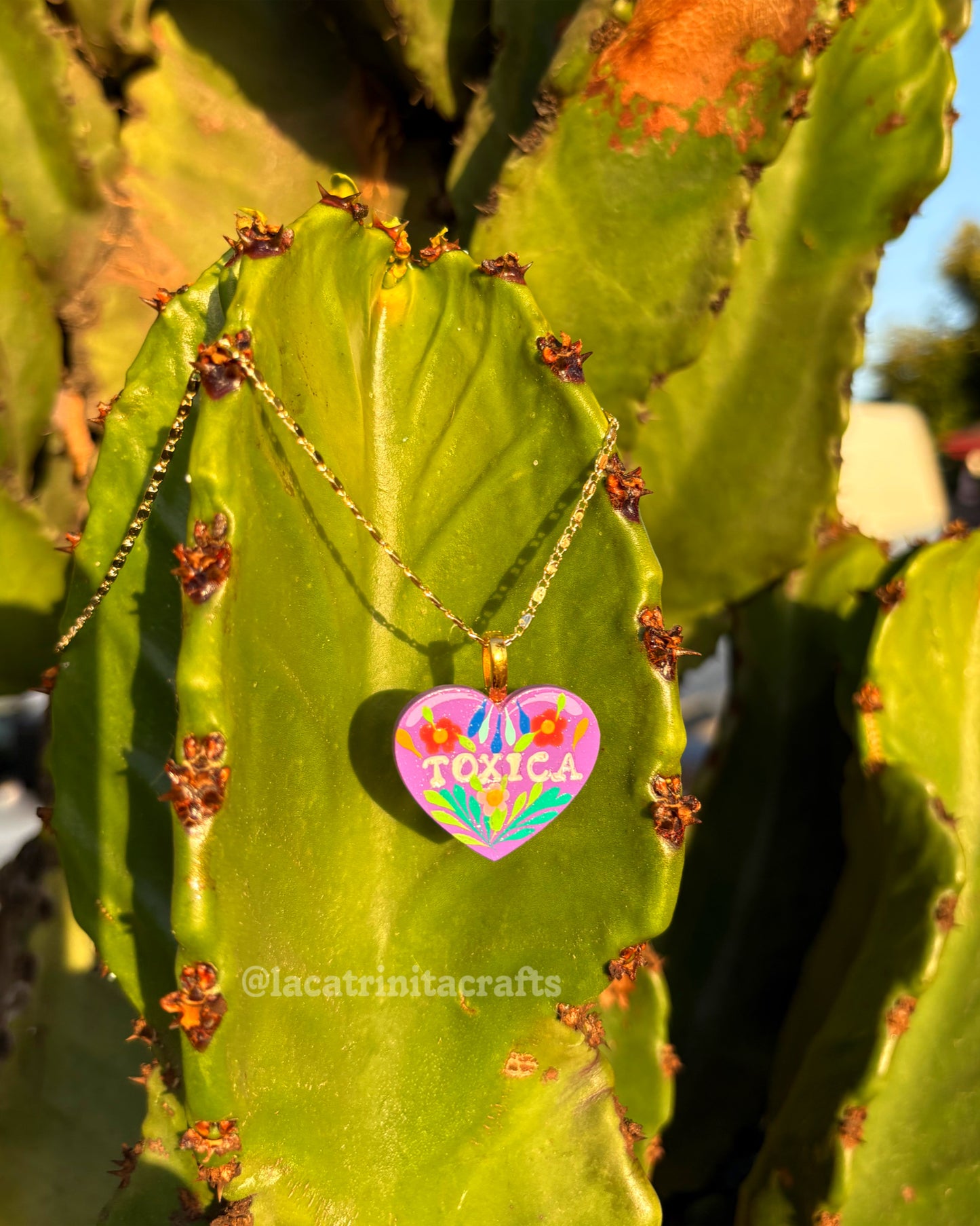 NEW Painted Gold-plated Necklaces