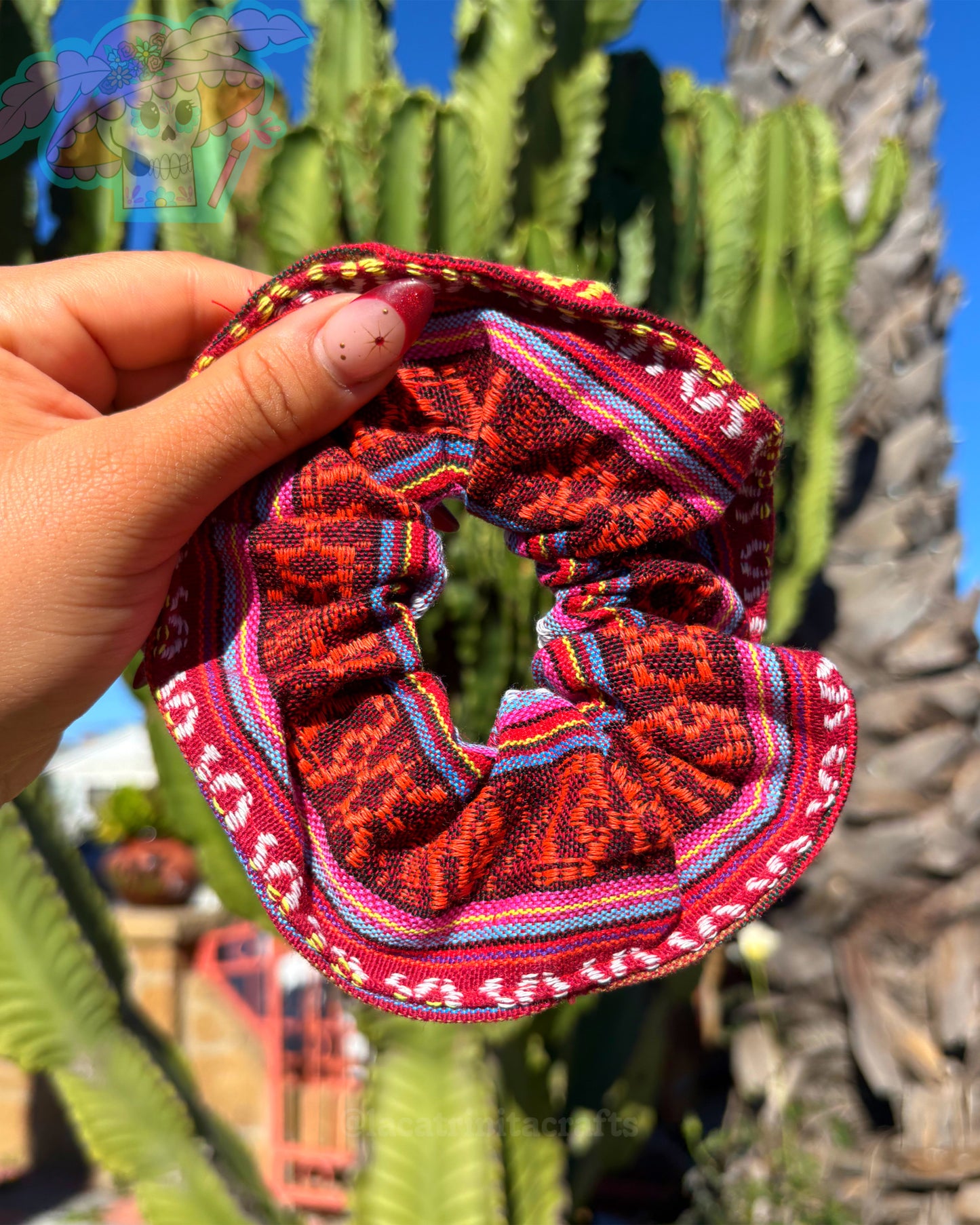 Hair Scrunchies Sarape Inspired
