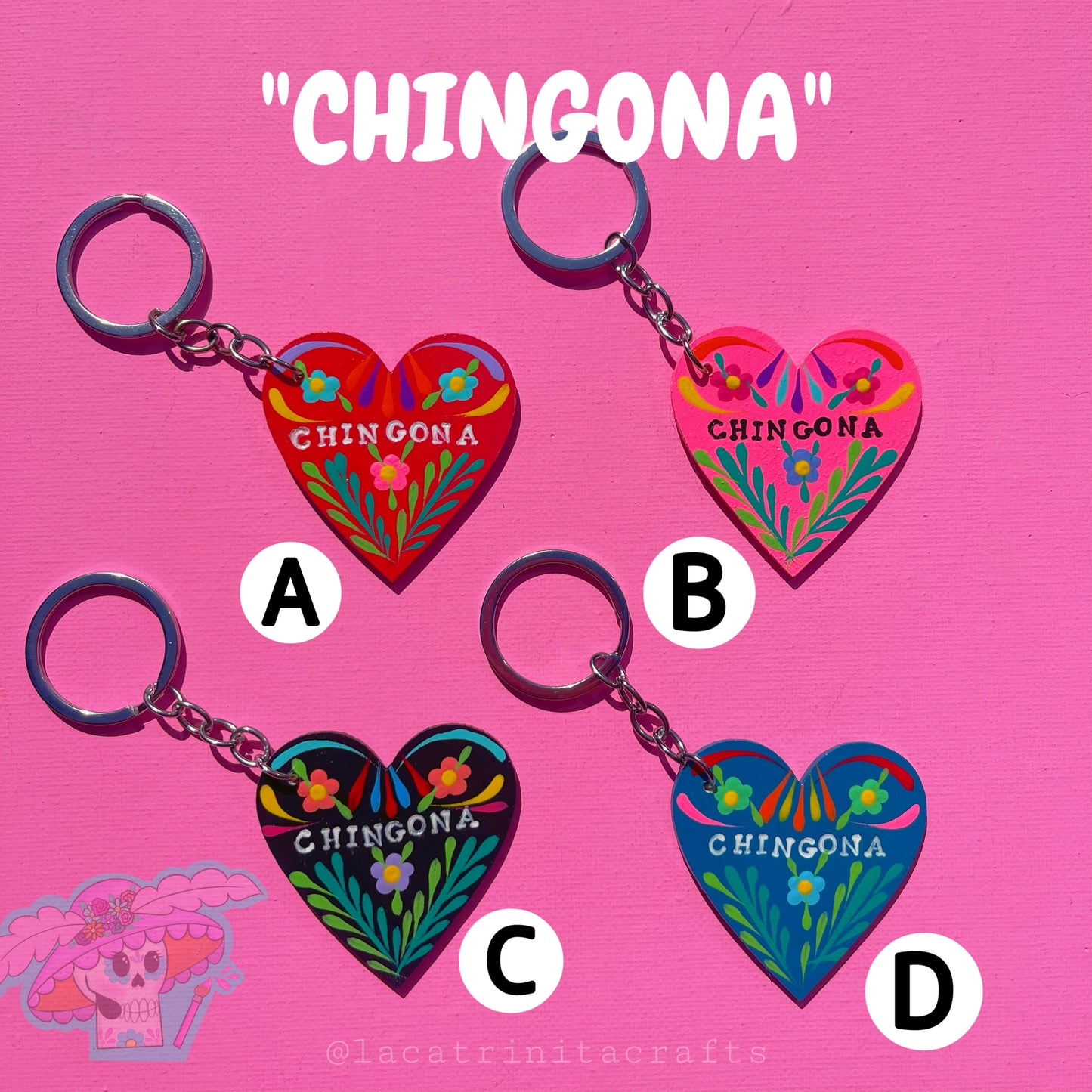 Mexican Phrase Keychains