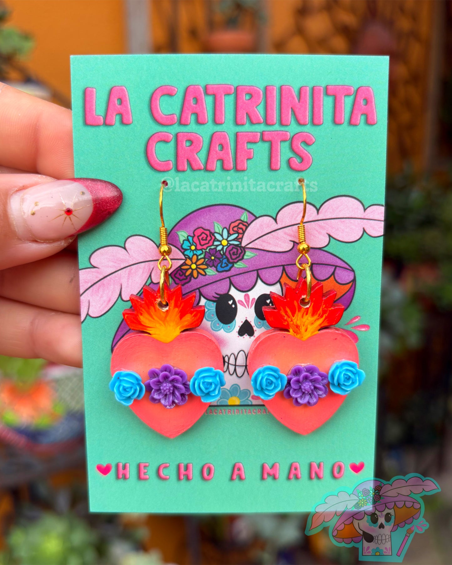 Sacred Heart Earrings