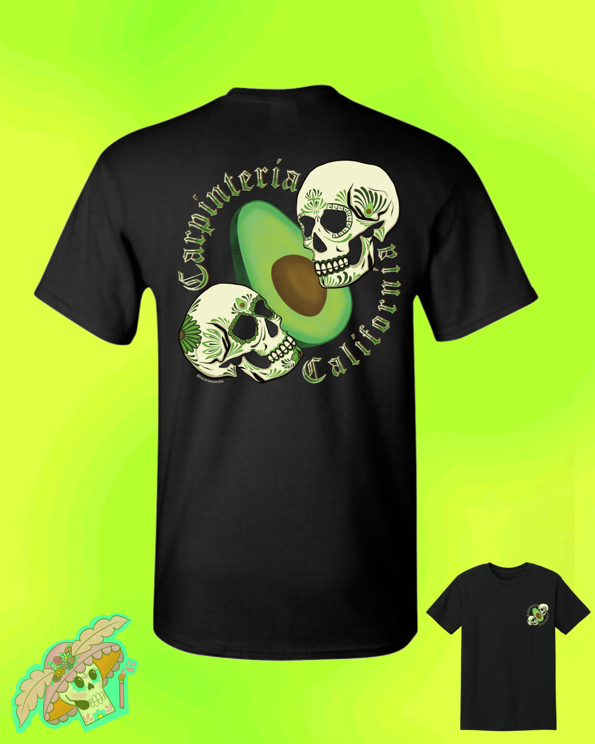 Carpintería Calavera 2026 shirts