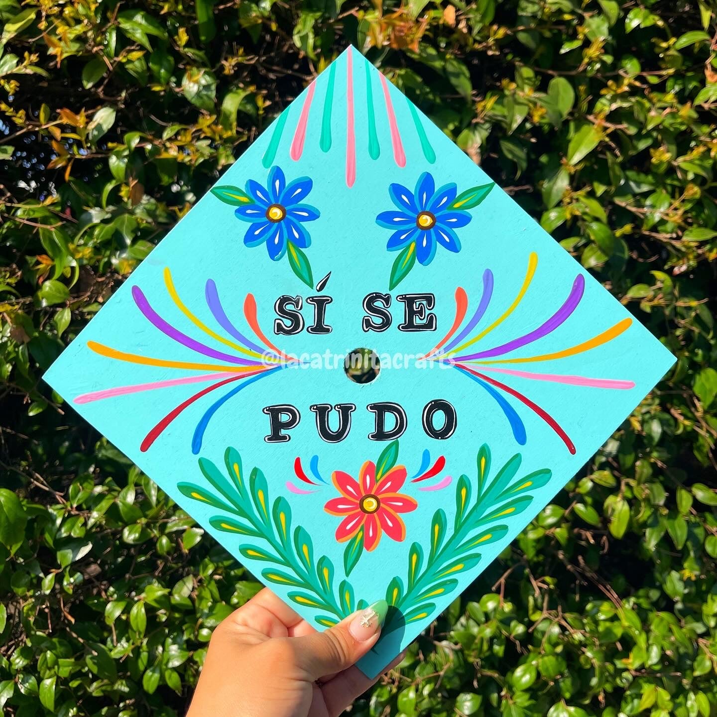 Mexican Inspired Graduation Cap Toppers