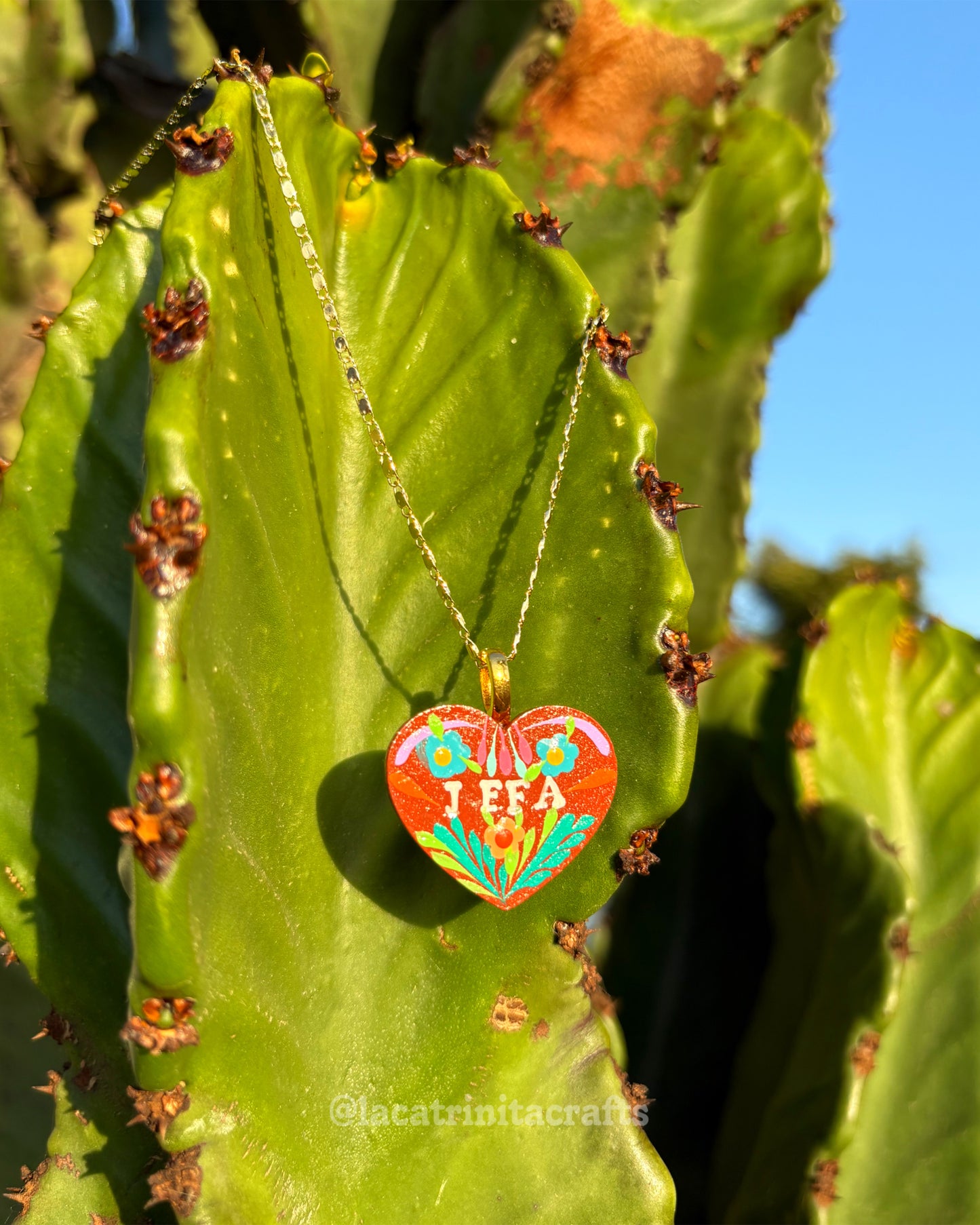 NEW Painted Gold-plated Necklaces
