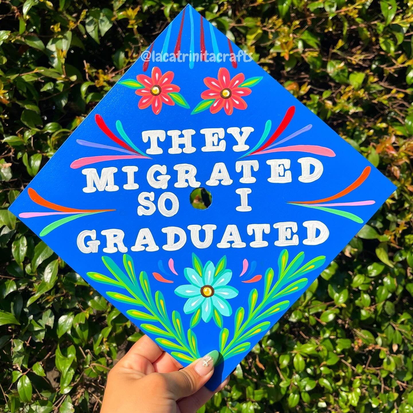 Mexican Inspired Graduation Cap Toppers