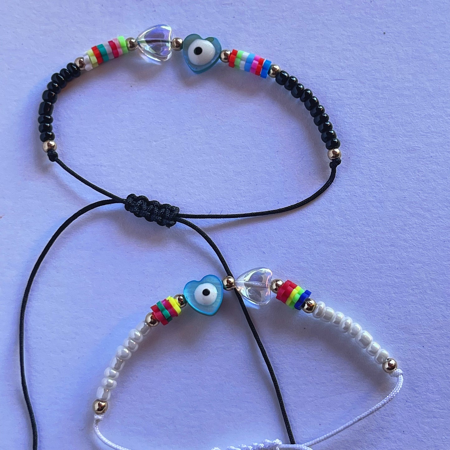 Corazon Evil Eye Bracelets