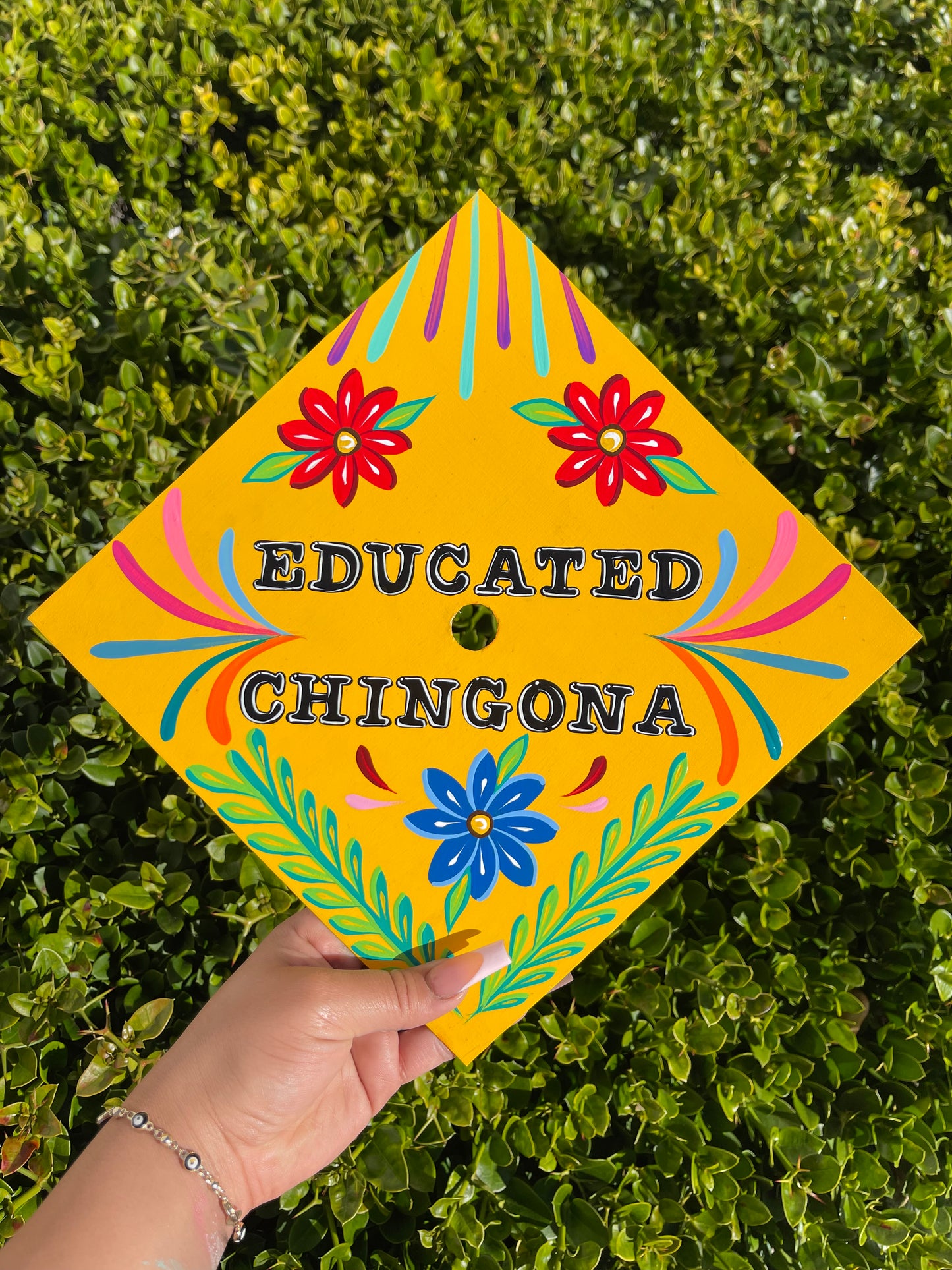 Mexican Inspired Graduation Cap Toppers